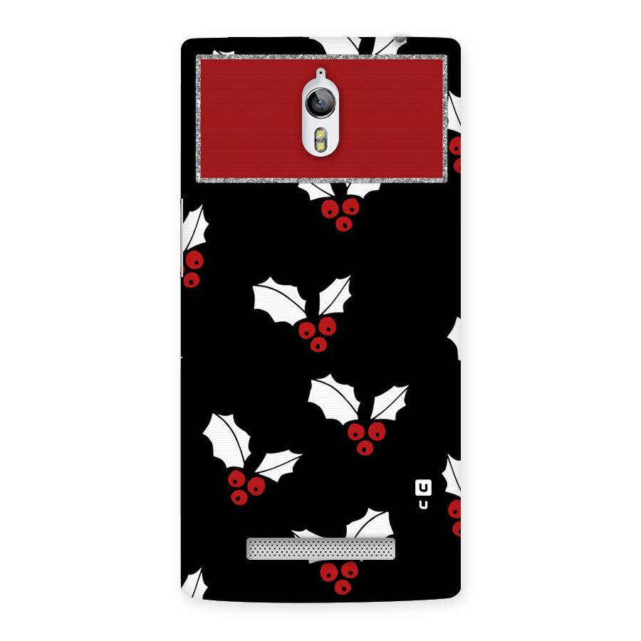Cherry Leaf Design Back Case for Oppo Find 7