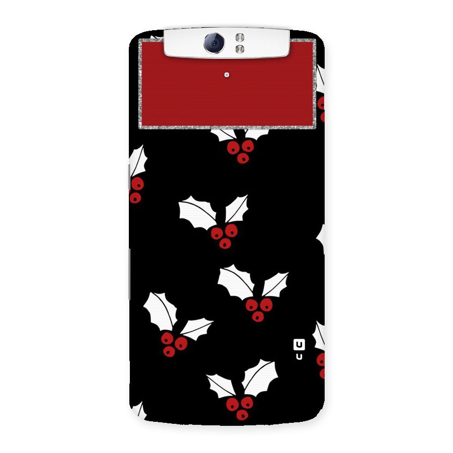 Cherry Leaf Design Back Case for Oppo N1