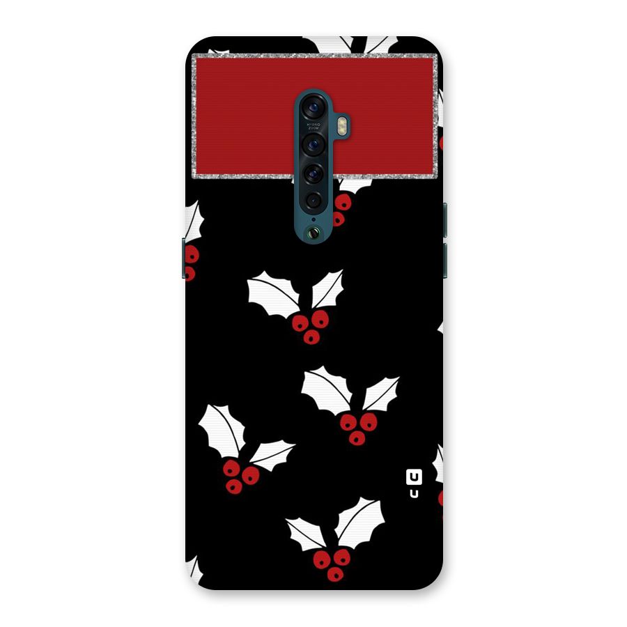 Cherry Leaf Design Back Case for Oppo Reno2