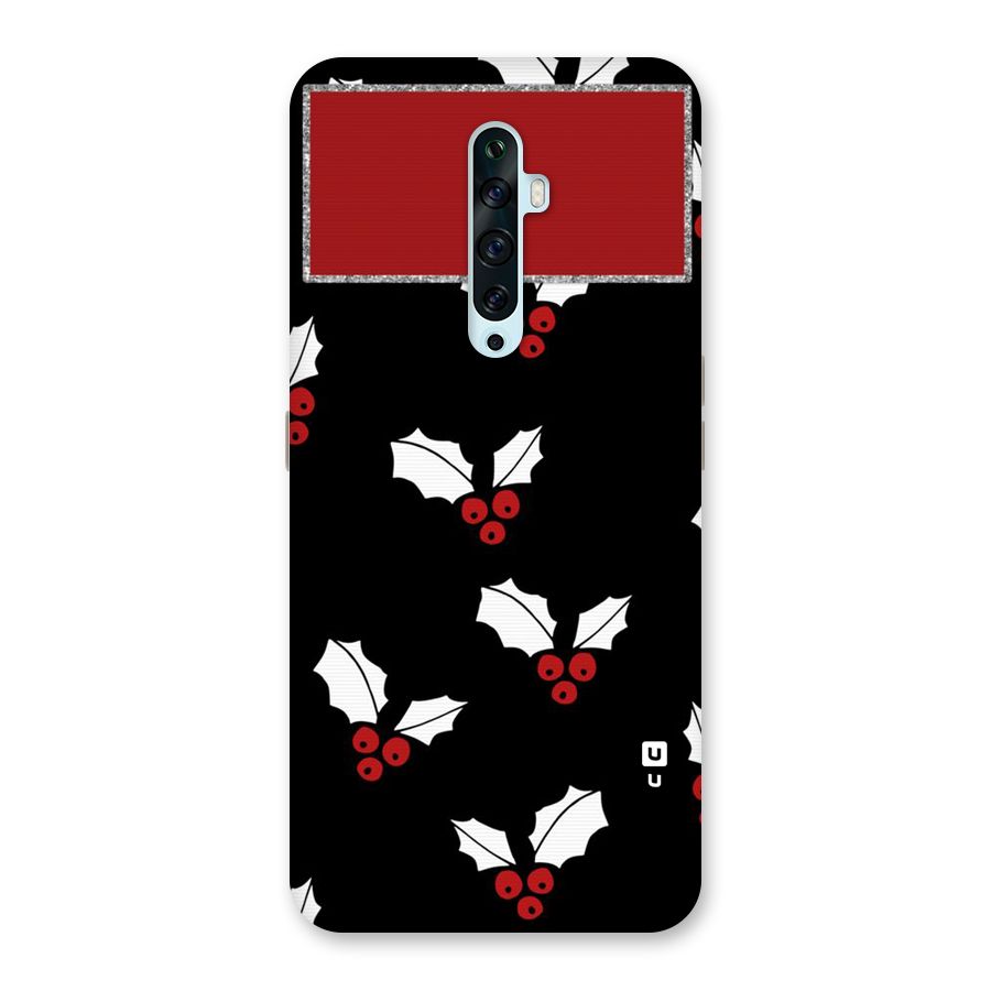 Cherry Leaf Design Back Case for Oppo Reno2 Z