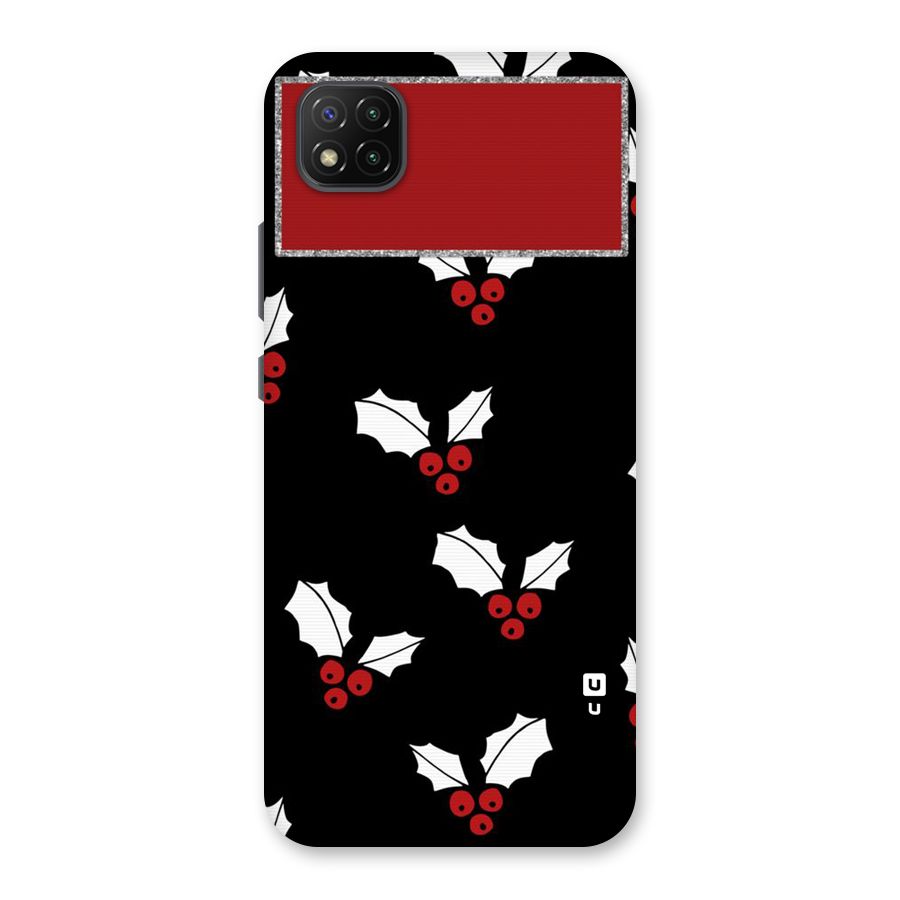 Cherry Leaf Design Back Case for Poco C3