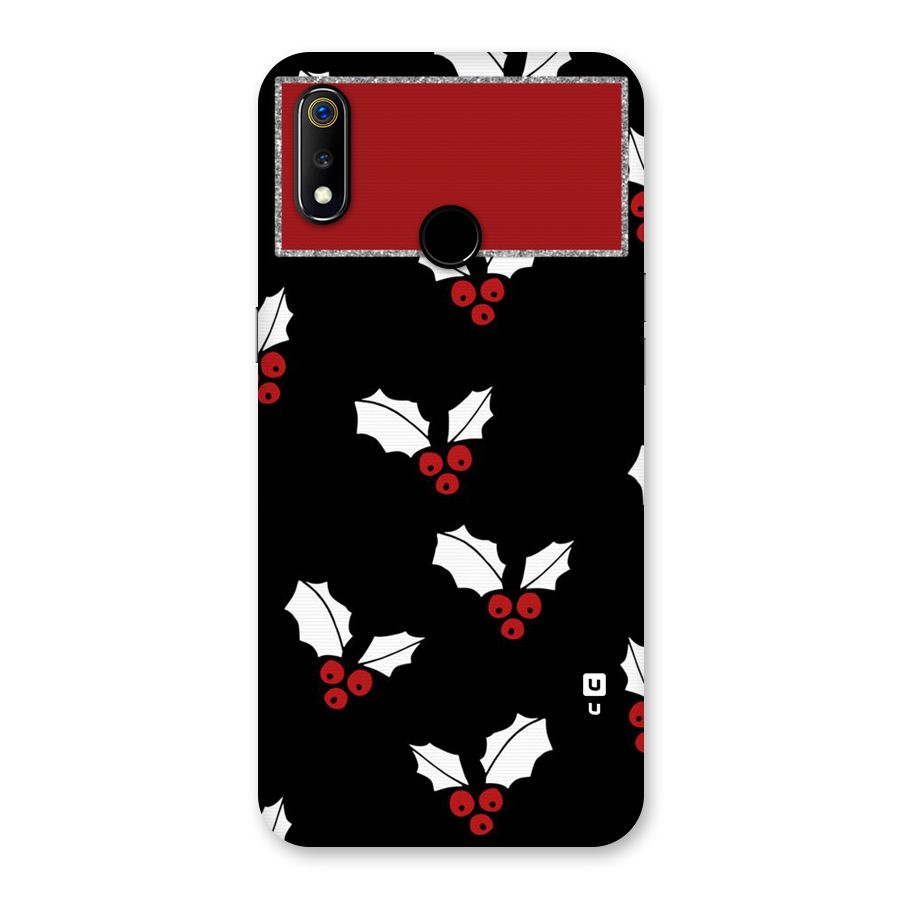Cherry Leaf Design Back Case for Realme 3