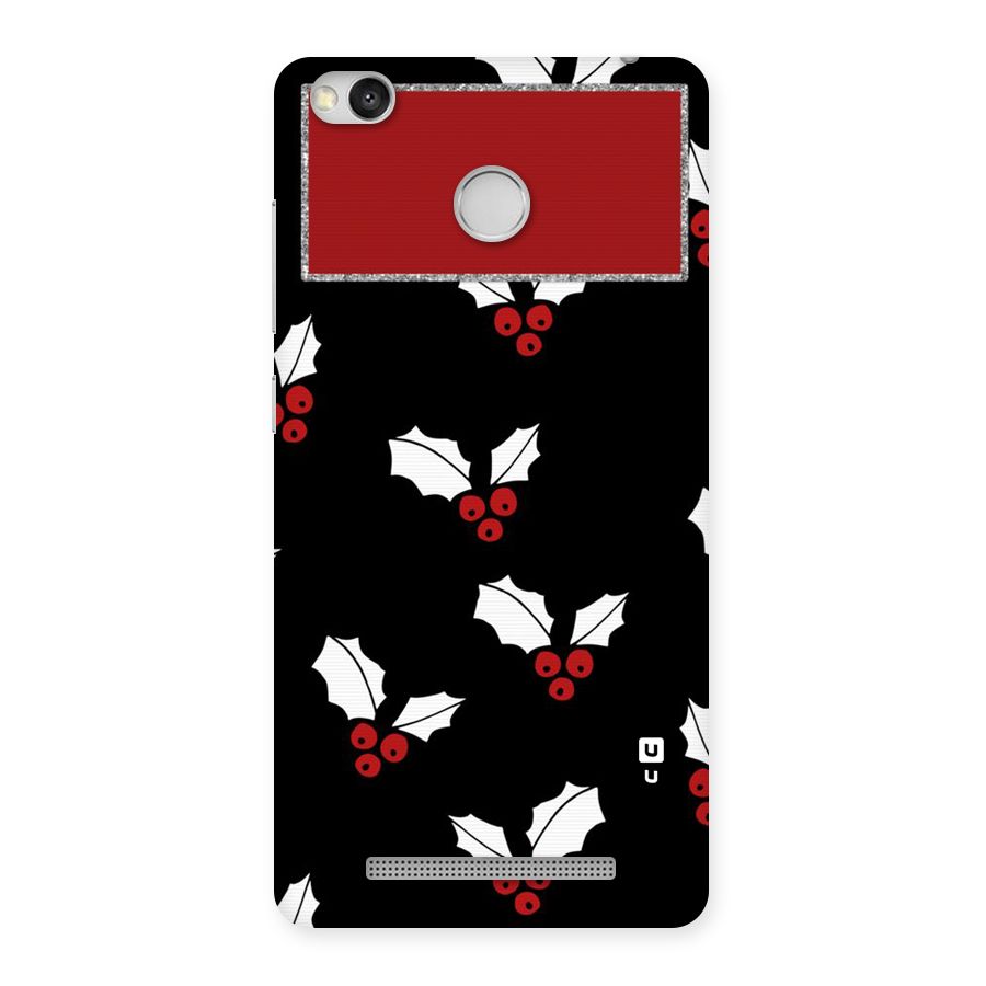 Cherry Leaf Design Back Case for Redmi 3S Prime