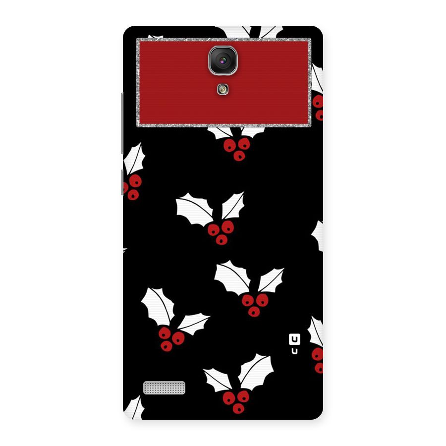 Cherry Leaf Design Back Case for Redmi Note