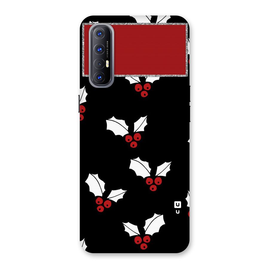 Cherry Leaf Design Back Case for Reno3 Pro