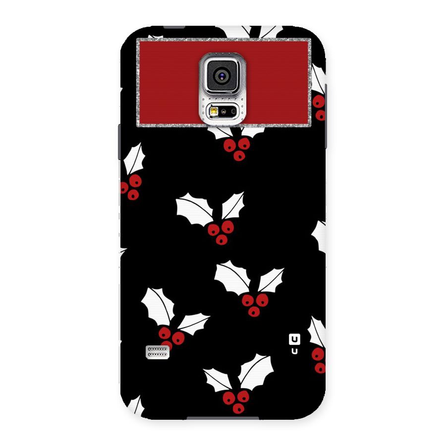 Cherry Leaf Design Back Case for Samsung Galaxy S5