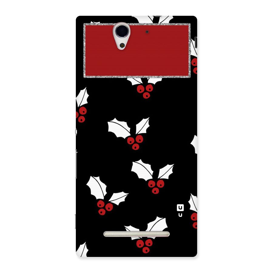 Cherry Leaf Design Back Case for Sony Xperia C3