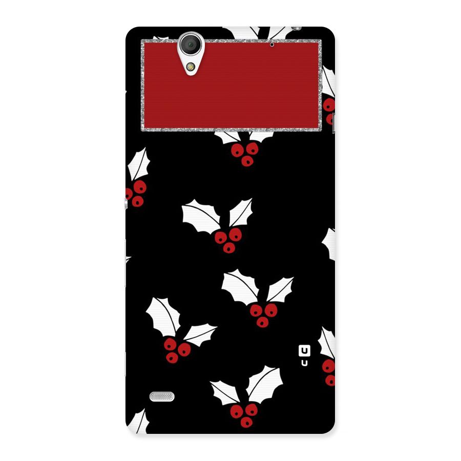 Cherry Leaf Design Back Case for Sony Xperia C4