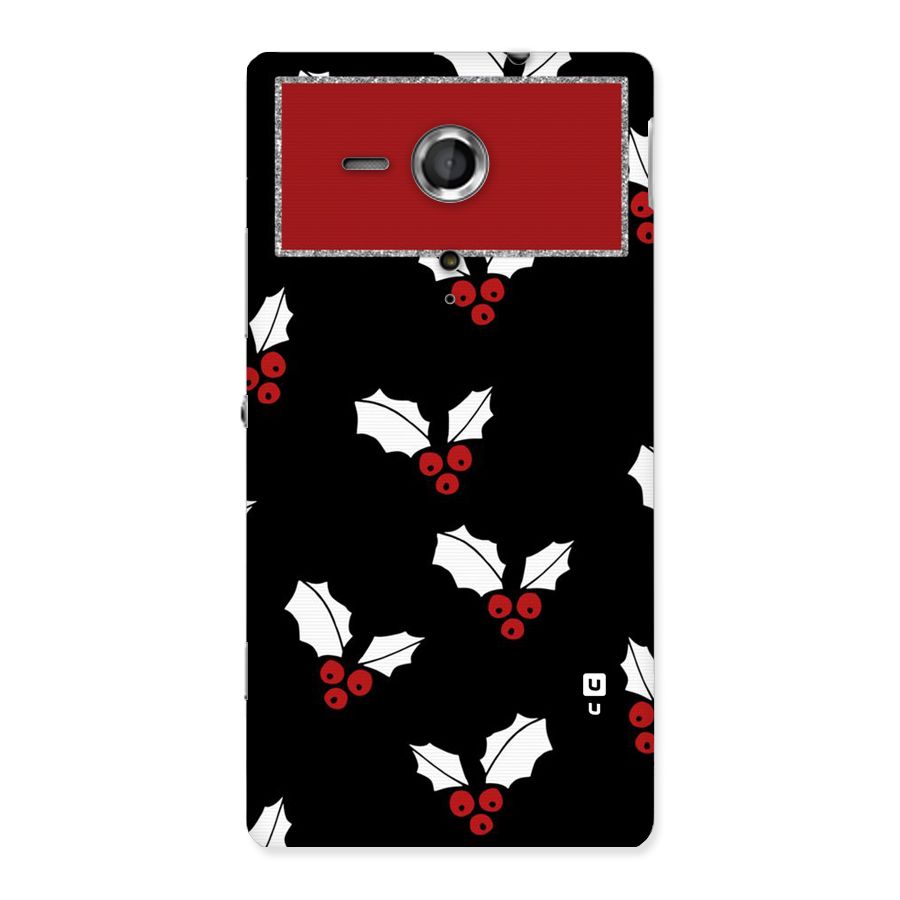 Cherry Leaf Design Back Case for Sony Xperia SP