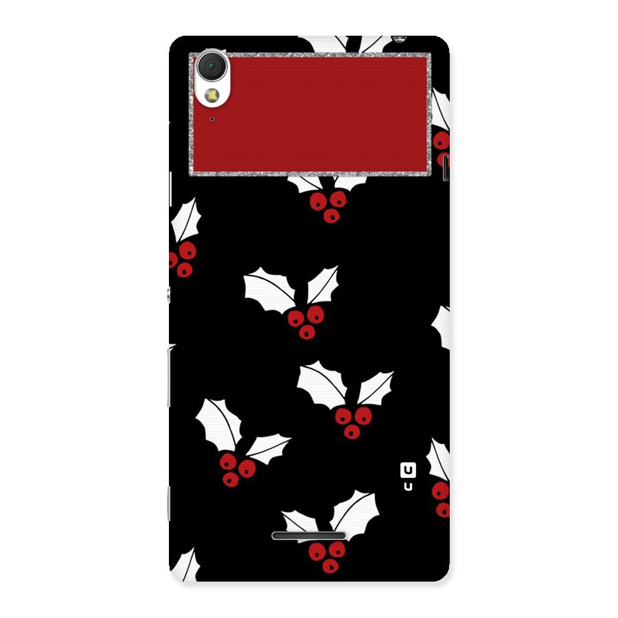 Cherry Leaf Design Back Case for Sony Xperia T3