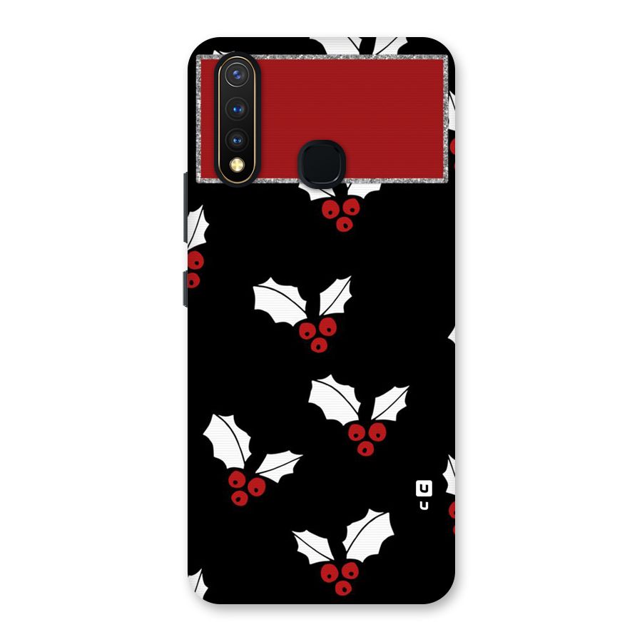 Cherry Leaf Design Back Case for Vivo U20