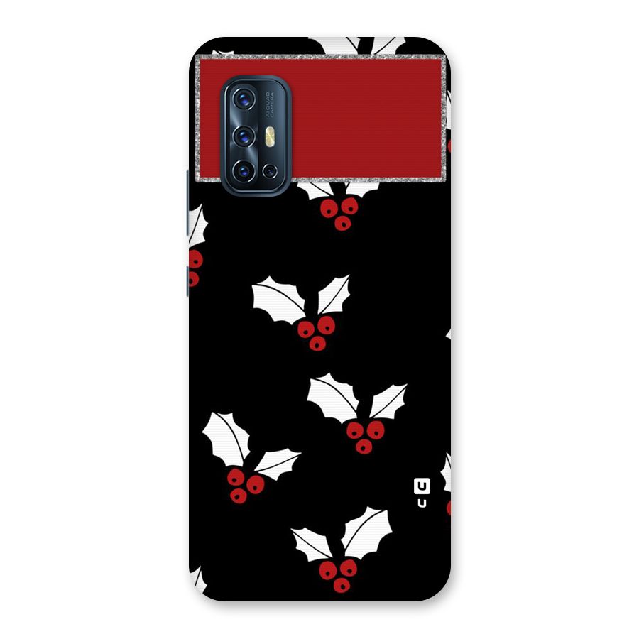 Cherry Leaf Design Back Case for Vivo V17