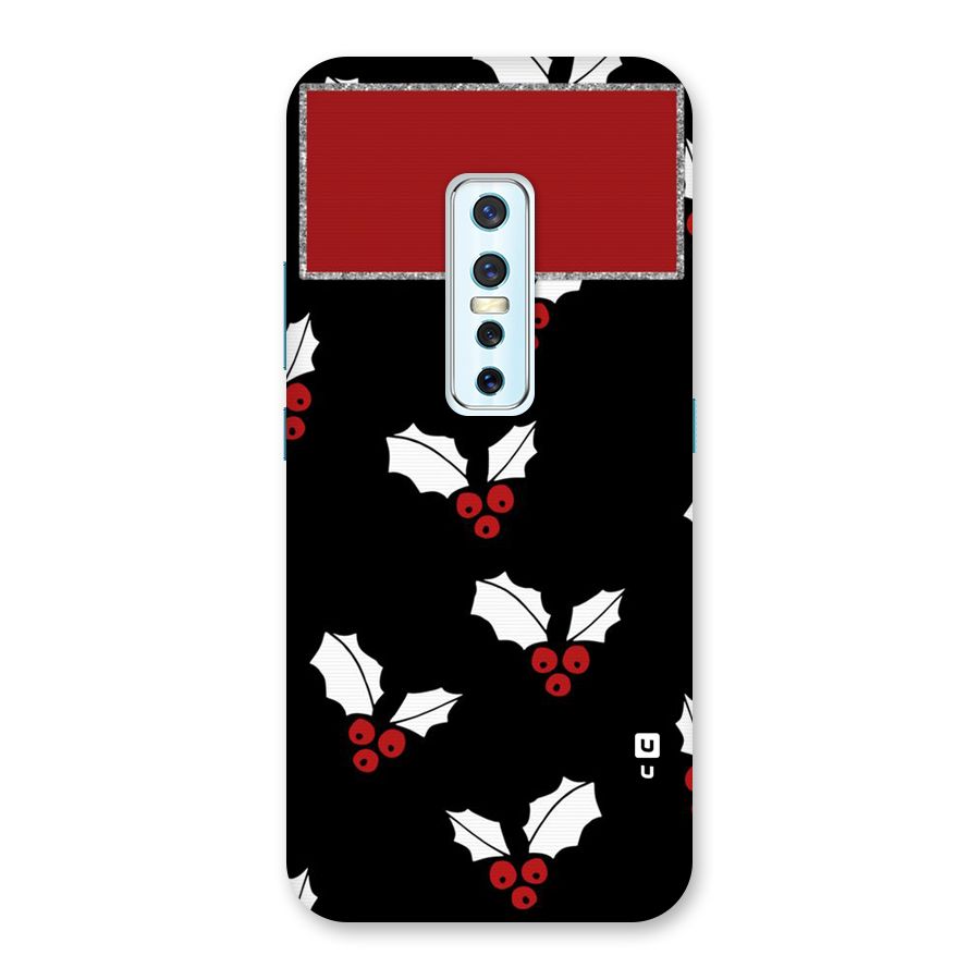 Cherry Leaf Design Back Case for Vivo V17 Pro