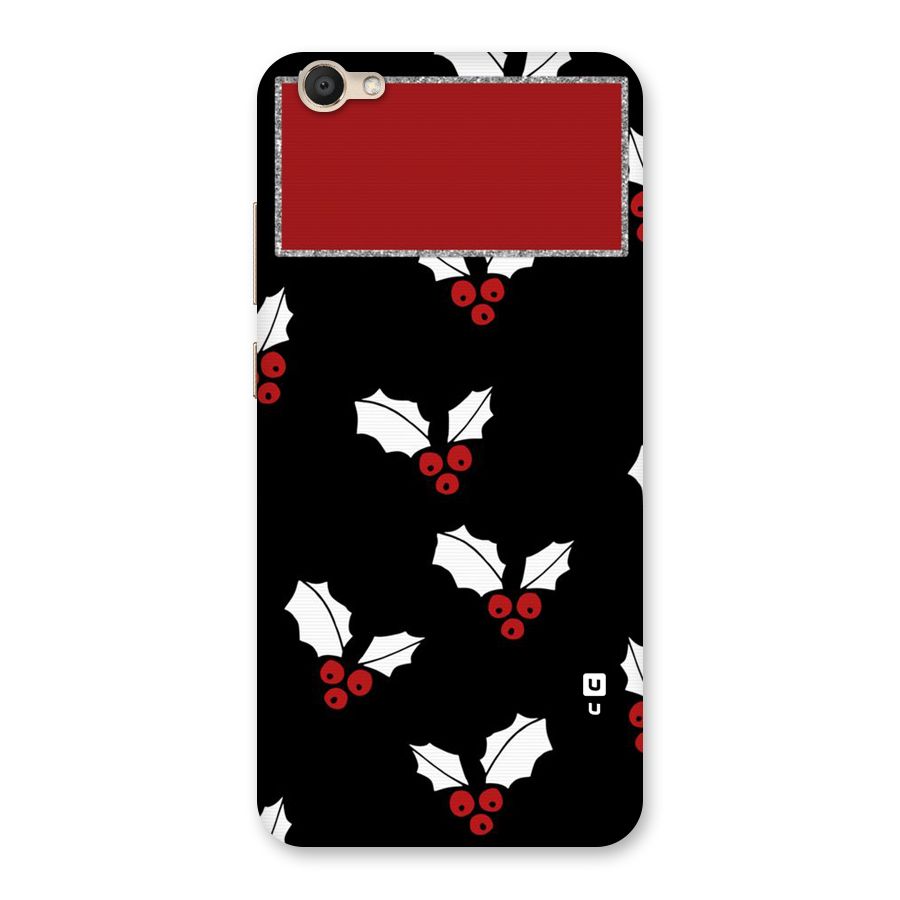 Cherry Leaf Design Back Case for Vivo V5