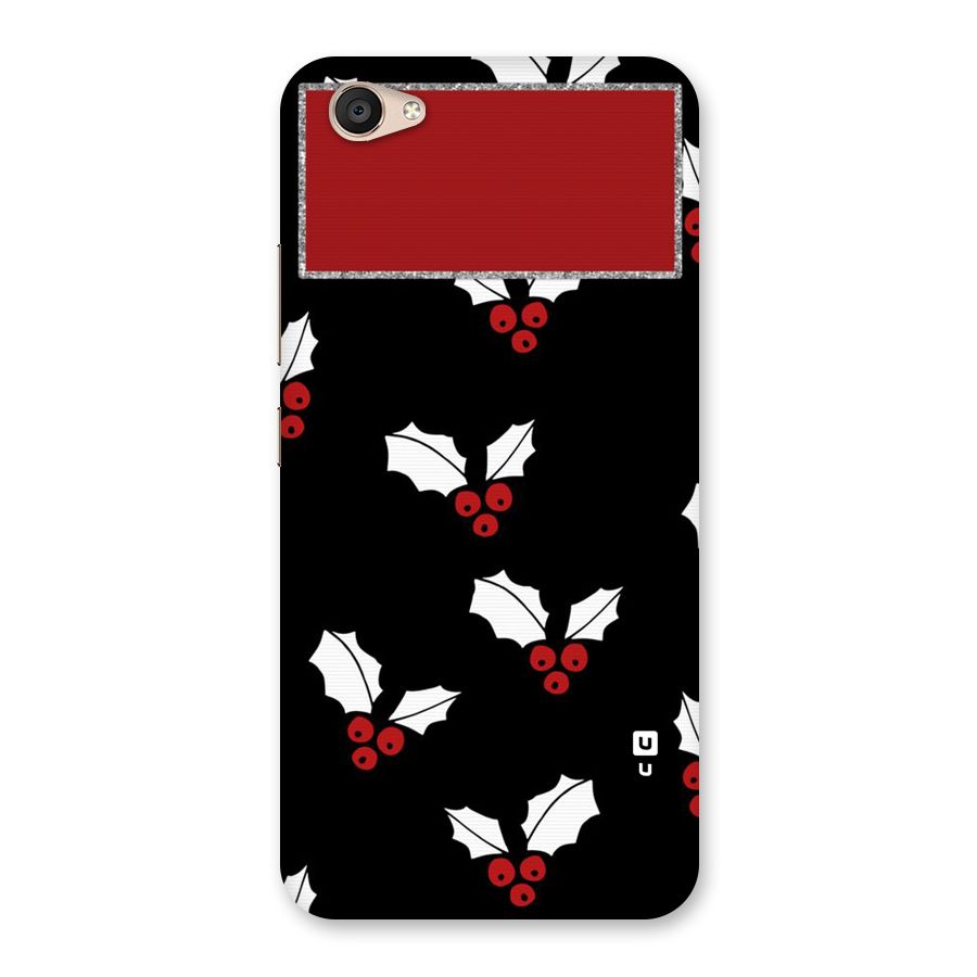 Cherry Leaf Design Back Case for Vivo V5 Plus