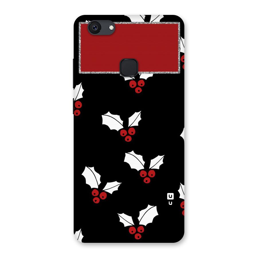 Cherry Leaf Design Back Case for Vivo V7 Plus