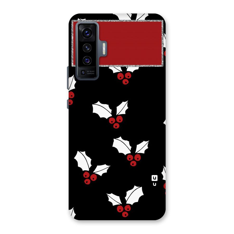 Cherry Leaf Design Back Case for Vivo X50