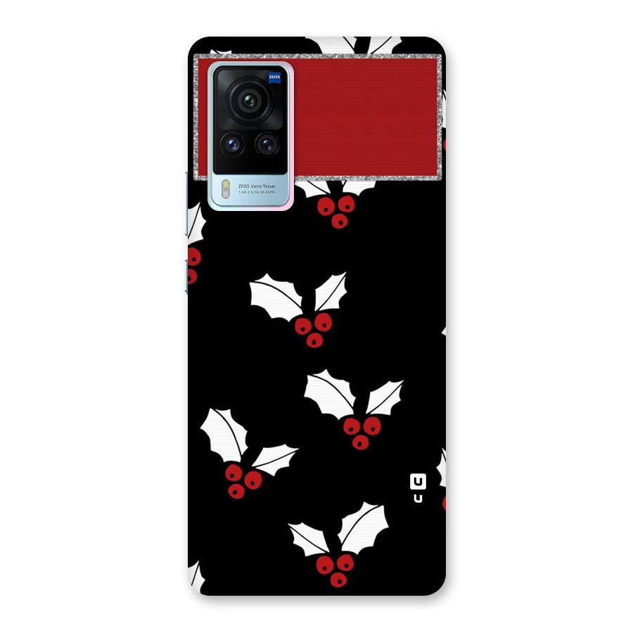 Cherry Leaf Design Back Case for Vivo X60 Pro