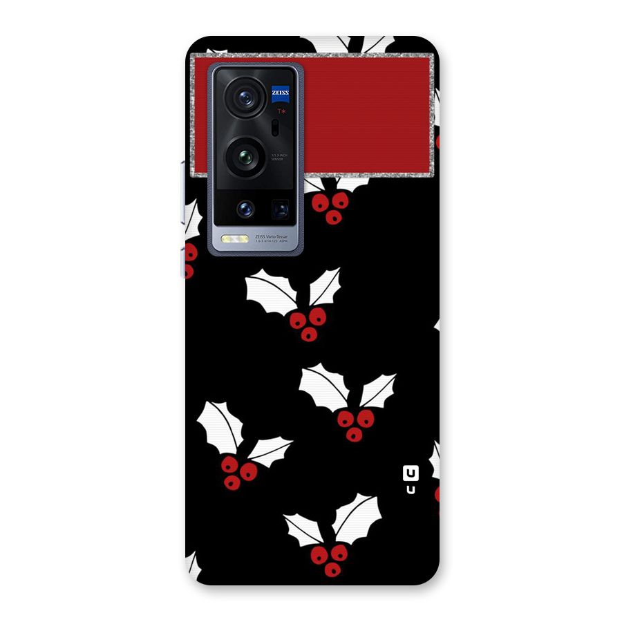 Cherry Leaf Design Back Case for Vivo X60 Pro Plus