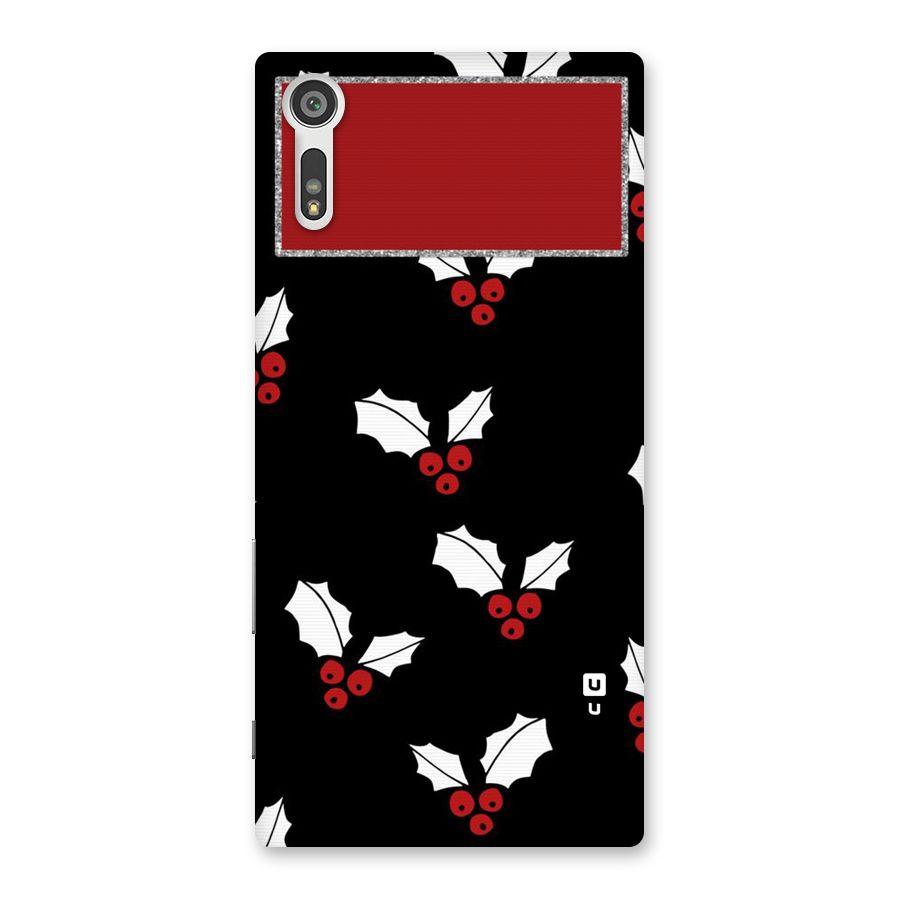 Cherry Leaf Design Back Case for Xperia XZ