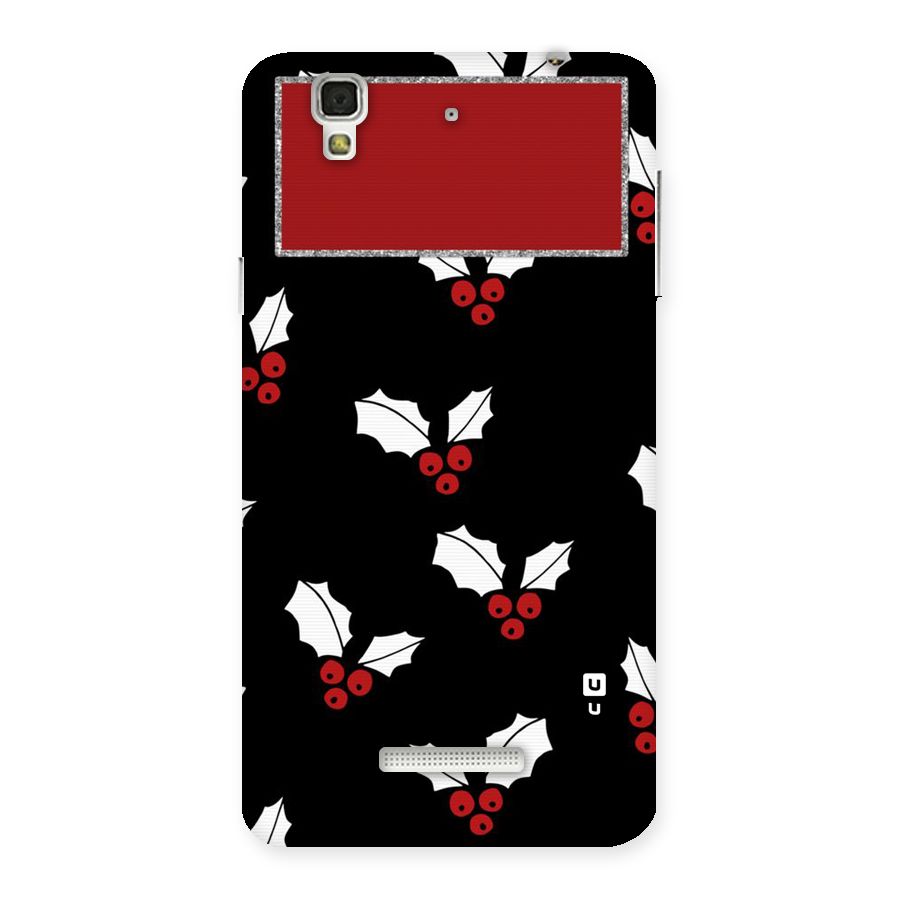 Cherry Leaf Design Back Case for Yu Yureka