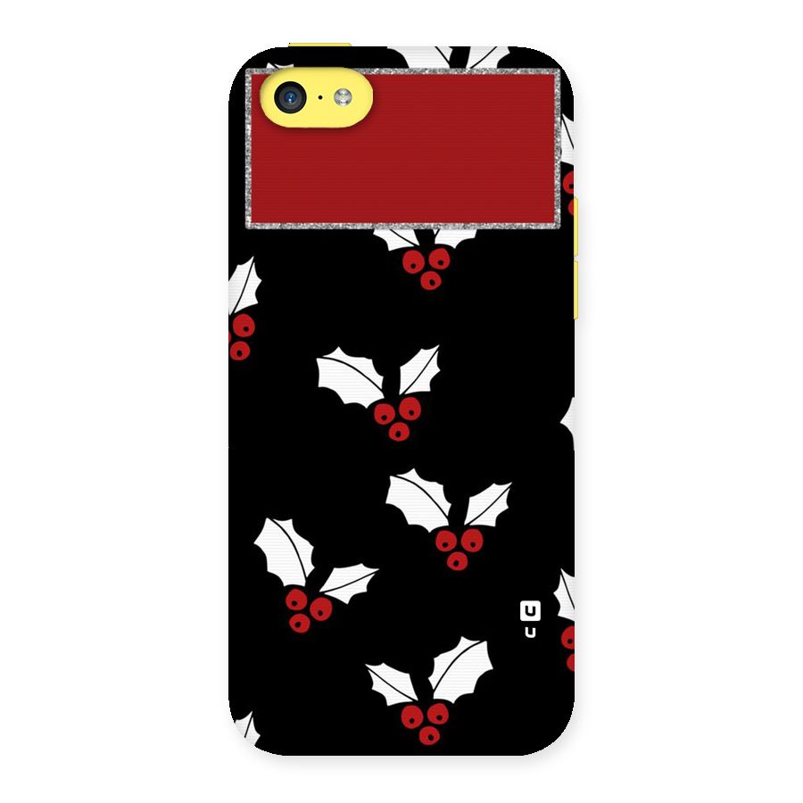 Cherry Leaf Design Back Case for iPhone 5C