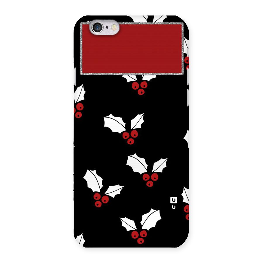 Cherry Leaf Design Back Case for iPhone 6 6S