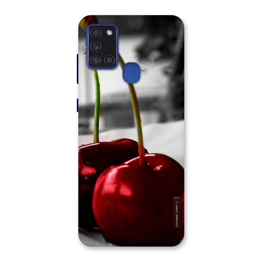 Cherry Photography Back Case for Galaxy A21s
