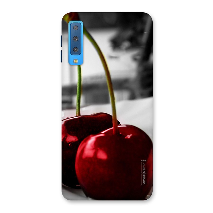 Cherry Photography Back Case for Galaxy A7 (2018)