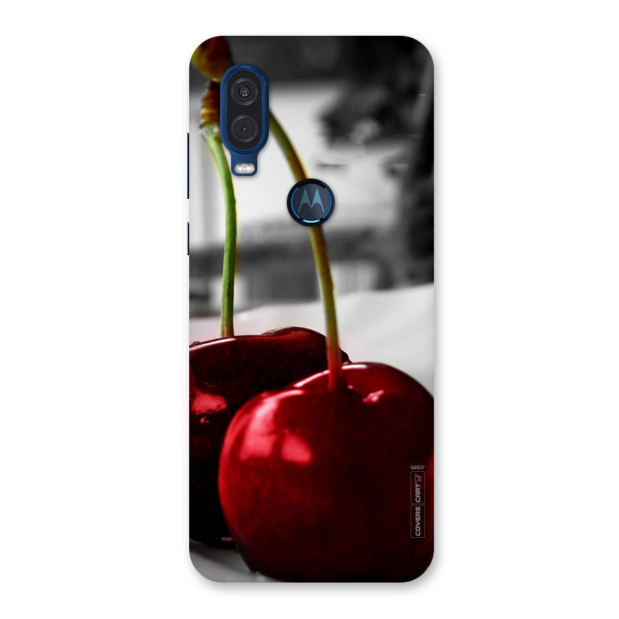 Cherry Photography Back Case for Motorola One Vision