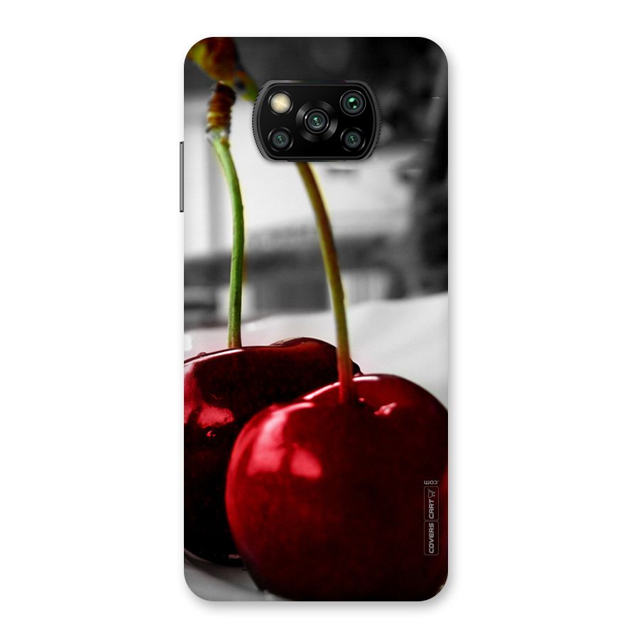 Cherry Photography Back Case for Poco X3