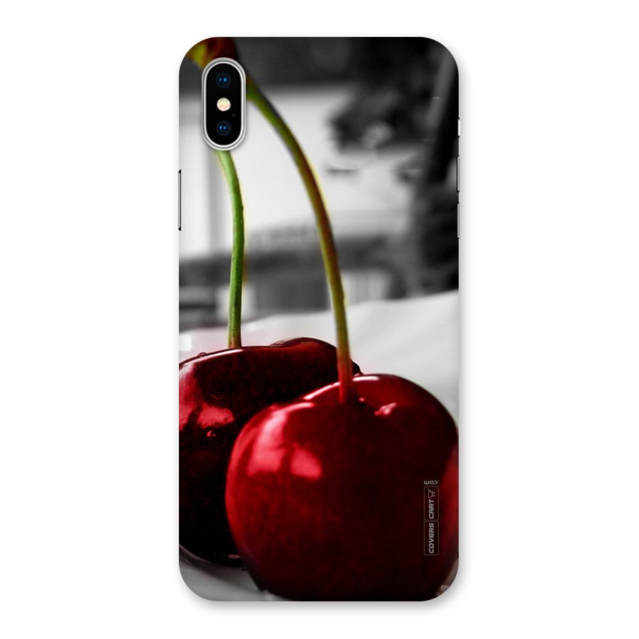 Cherry Photography Back Case for iPhone XS