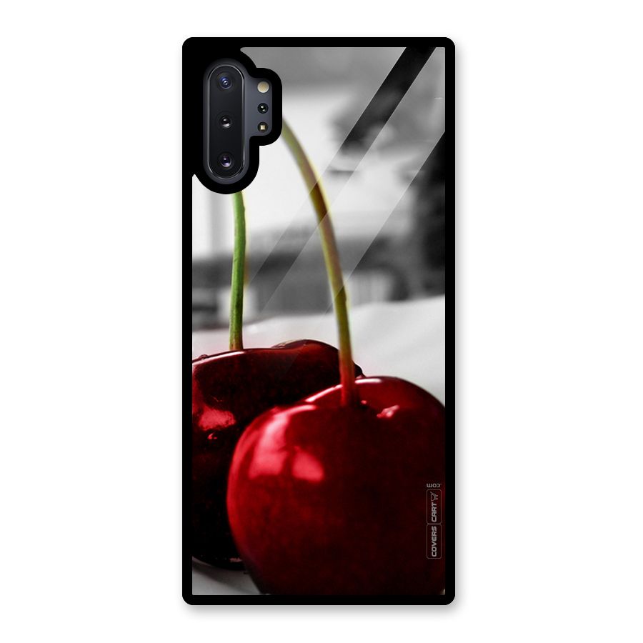 Cherry Photography Glass Back Case for Galaxy Note 10 Plus