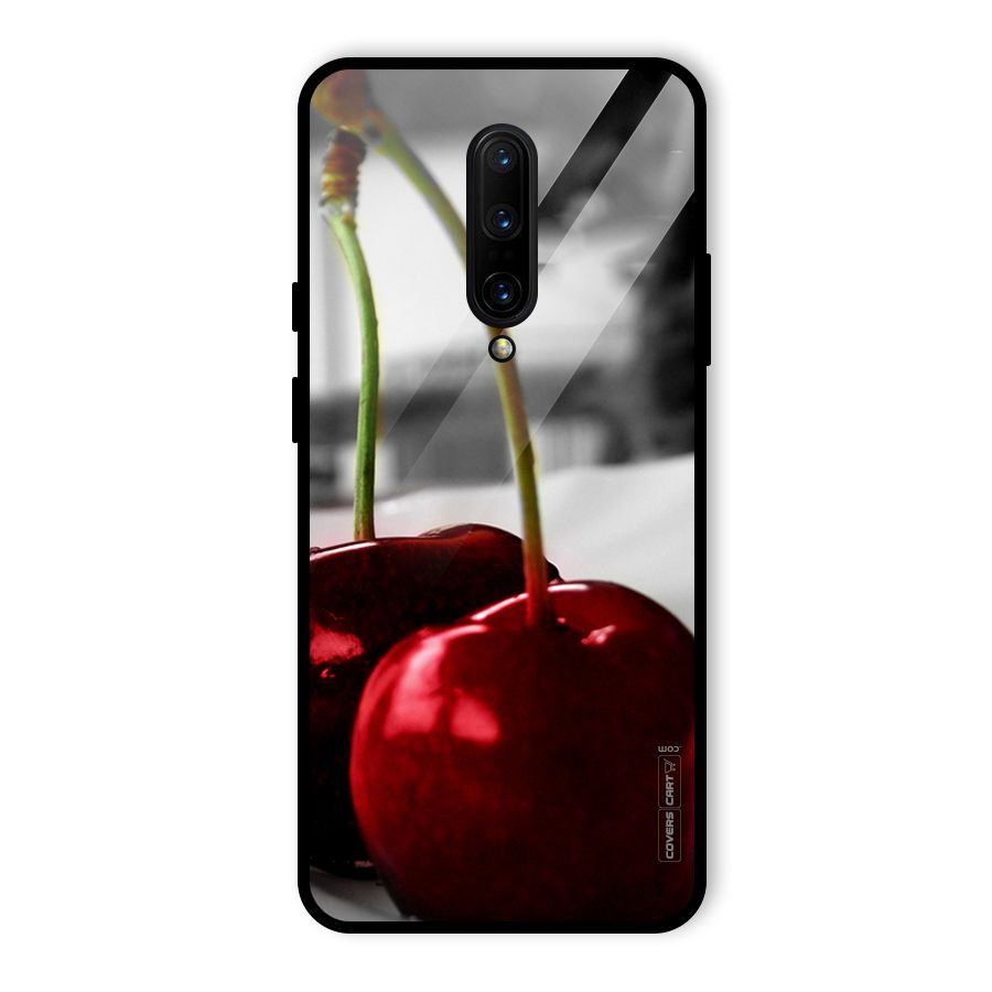 Cherry Photography Glass Back Case for OnePlus 7 Pro