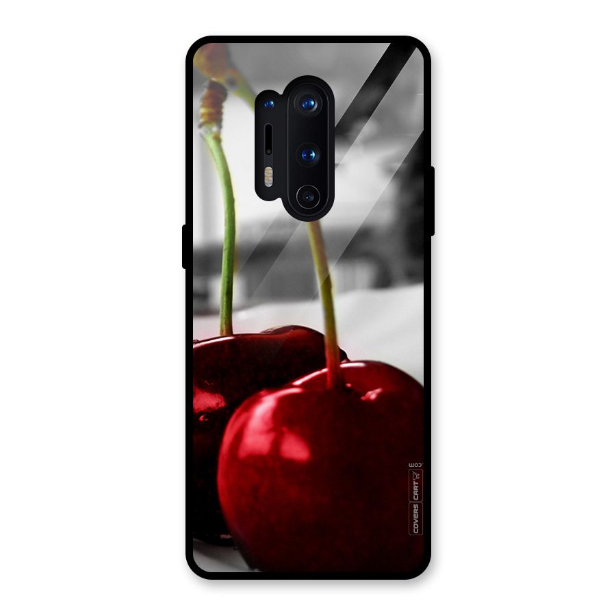 Cherry Photography Glass Back Case for OnePlus 8 Pro