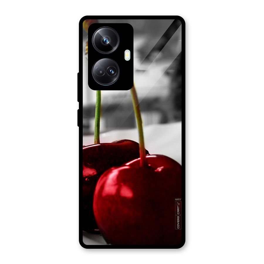 Cherry Photography Glass Back Case for Realme 10 Pro Plus