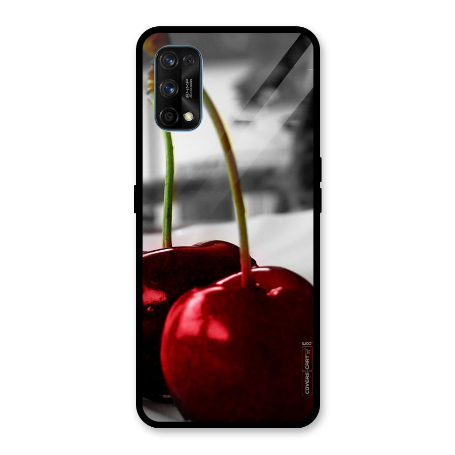 Cherry Photography Glass Back Case for Realme 7 Pro