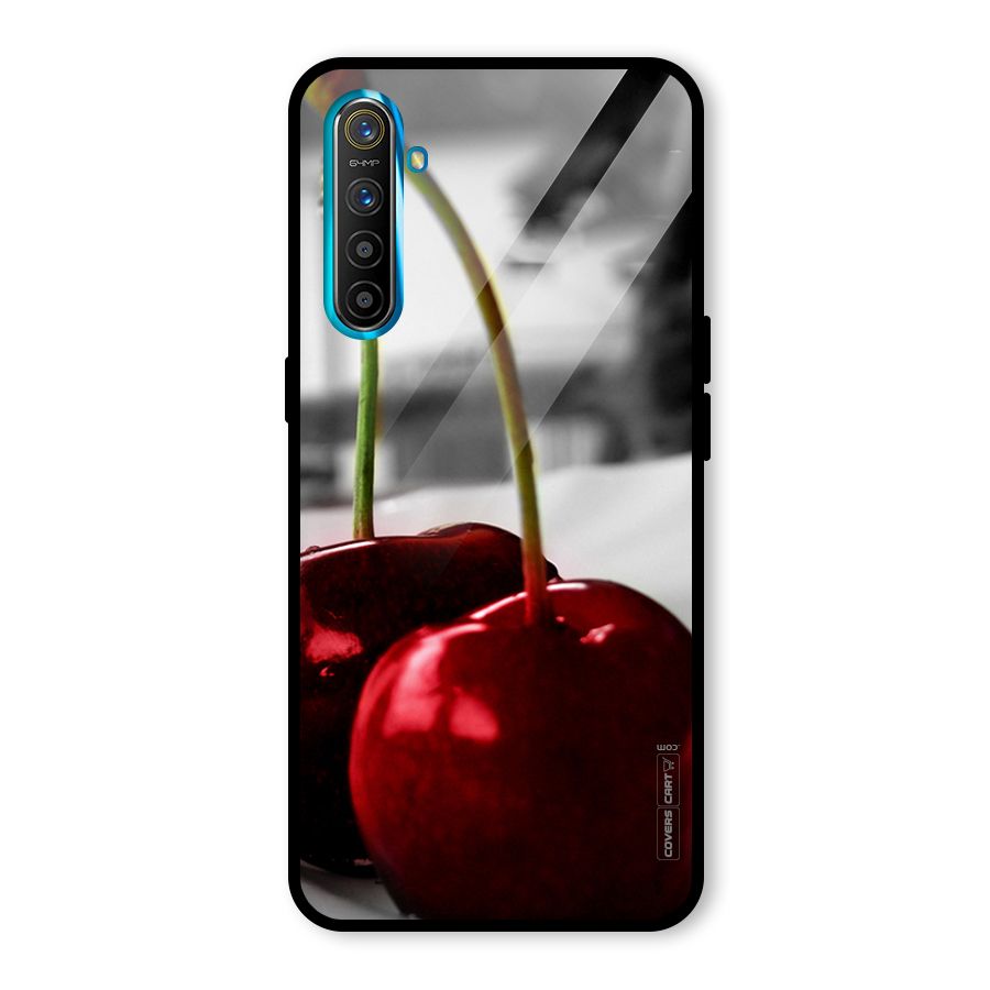 Cherry Photography Glass Back Case for Realme X2