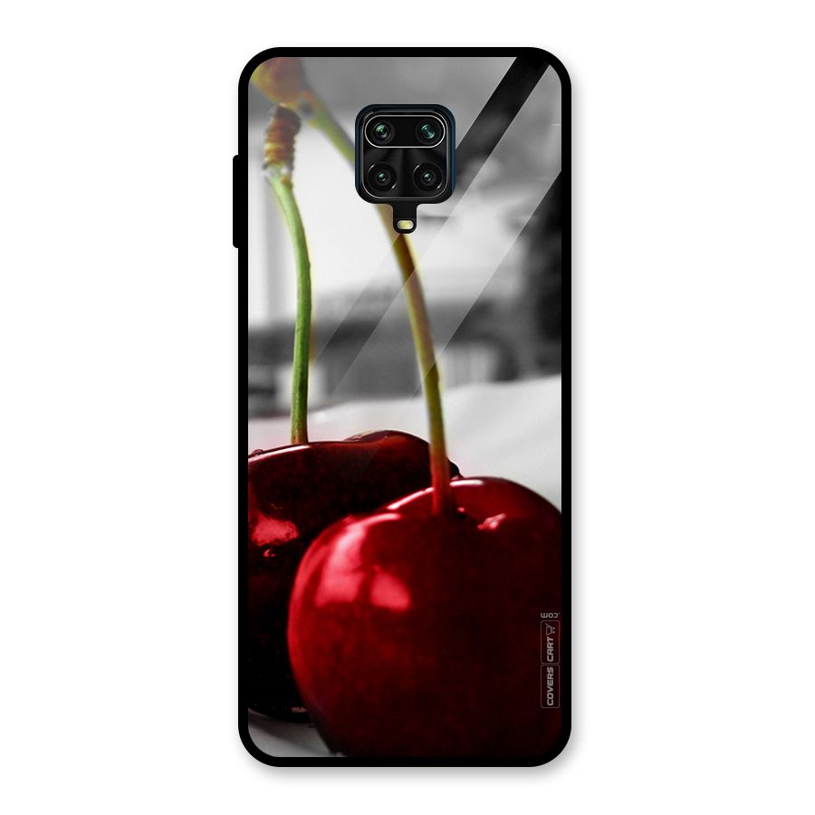 Cherry Photography Glass Back Case for Redmi Note 10 Lite