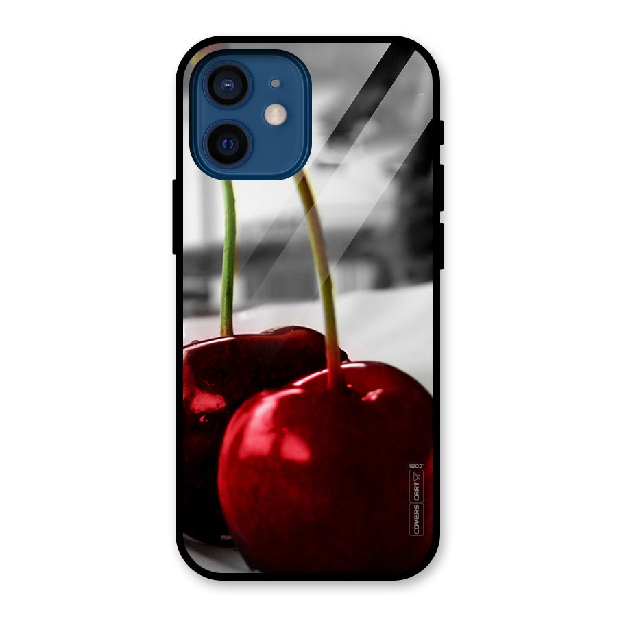 Cherry Photography Glass Back Case for iPhone 12 Mini