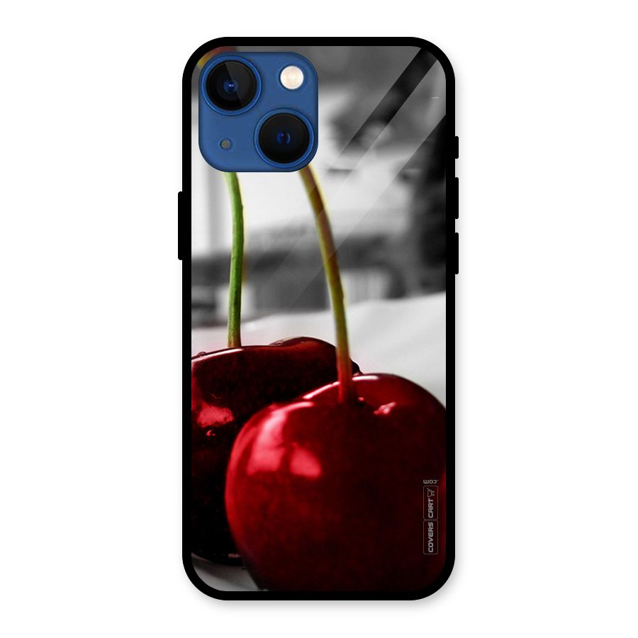 Cherry Photography Glass Back Case for iPhone 13 Mini