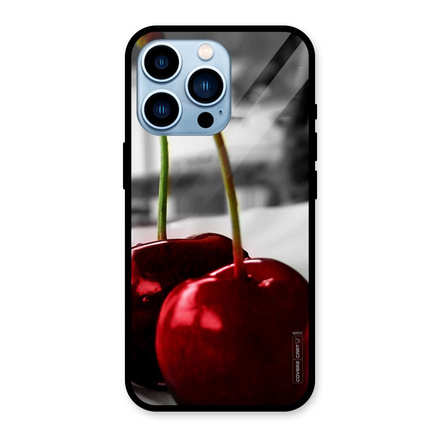 Cherry Photography Glass Back Case for iPhone 13 Pro