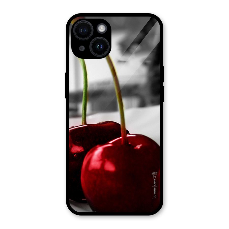 Cherry Photography Glass Back Case for iPhone 14