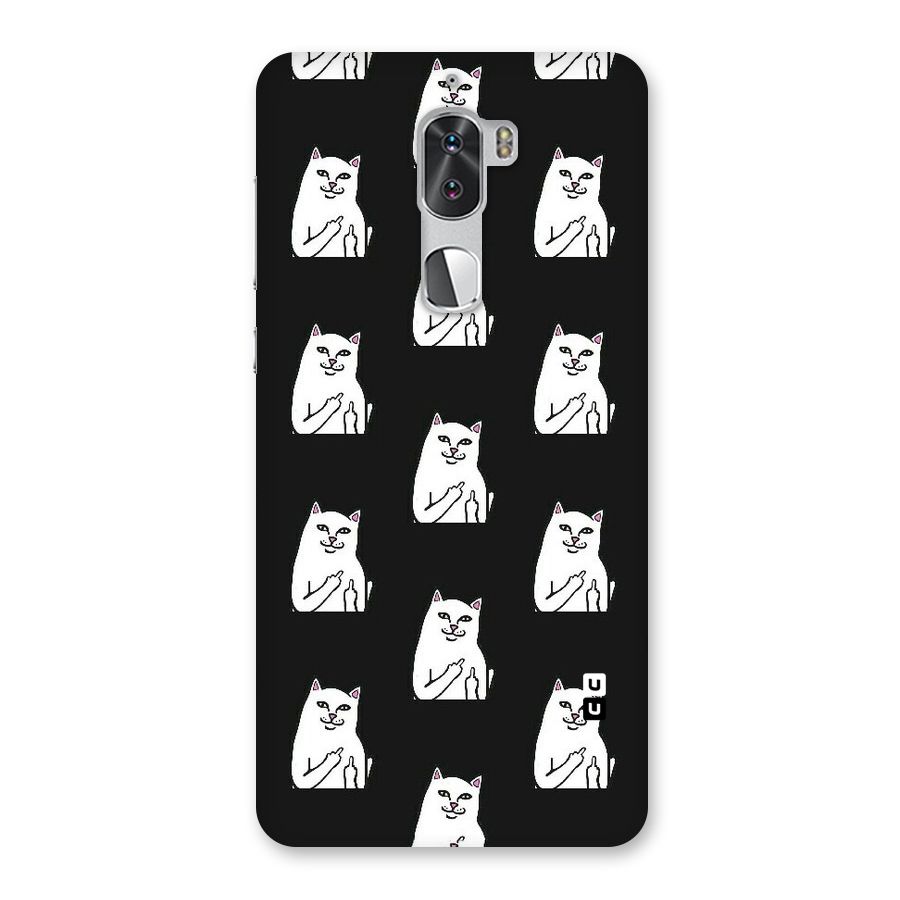 Chill Cat Pattern Back Case for Coolpad Cool 1