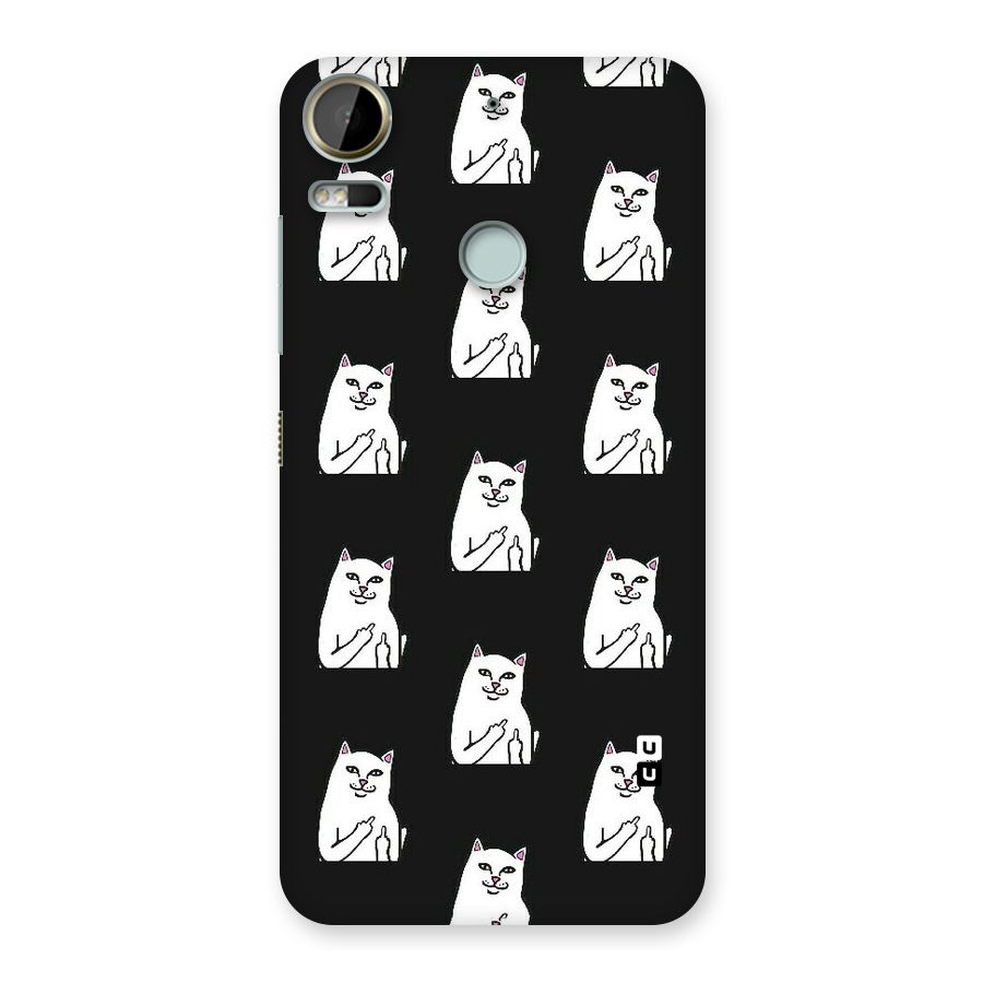 Chill Cat Pattern Back Case for Desire 10 Pro