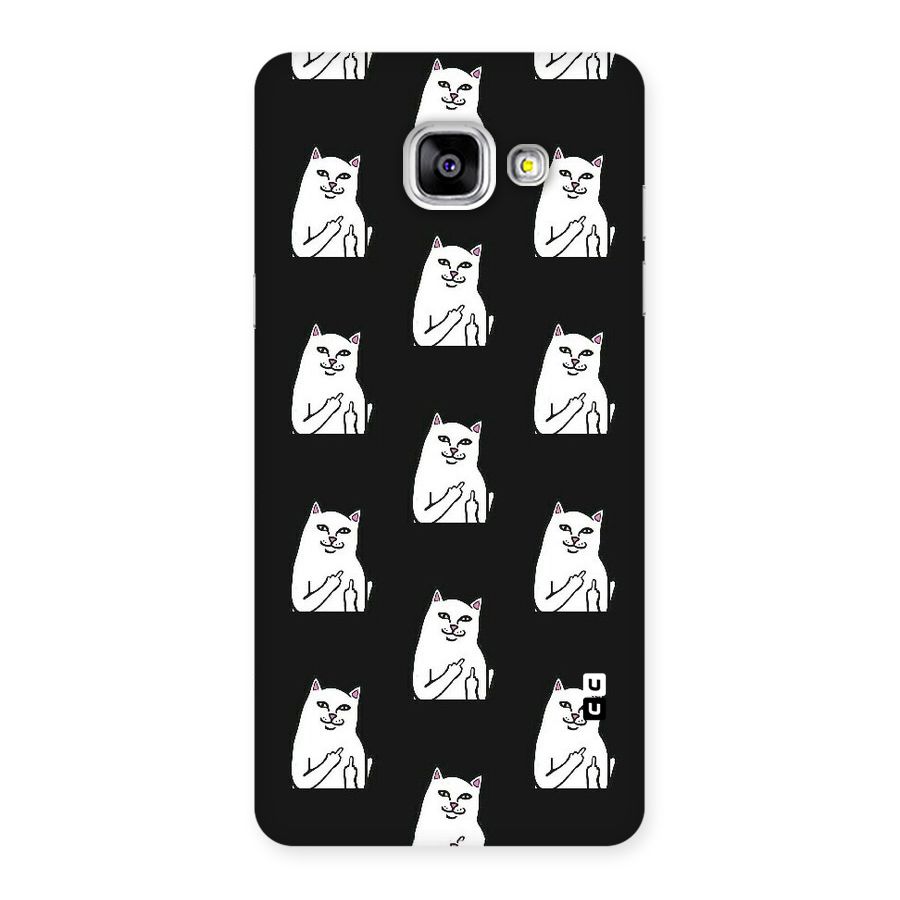 Chill Cat Pattern Back Case for Galaxy A5 2016
