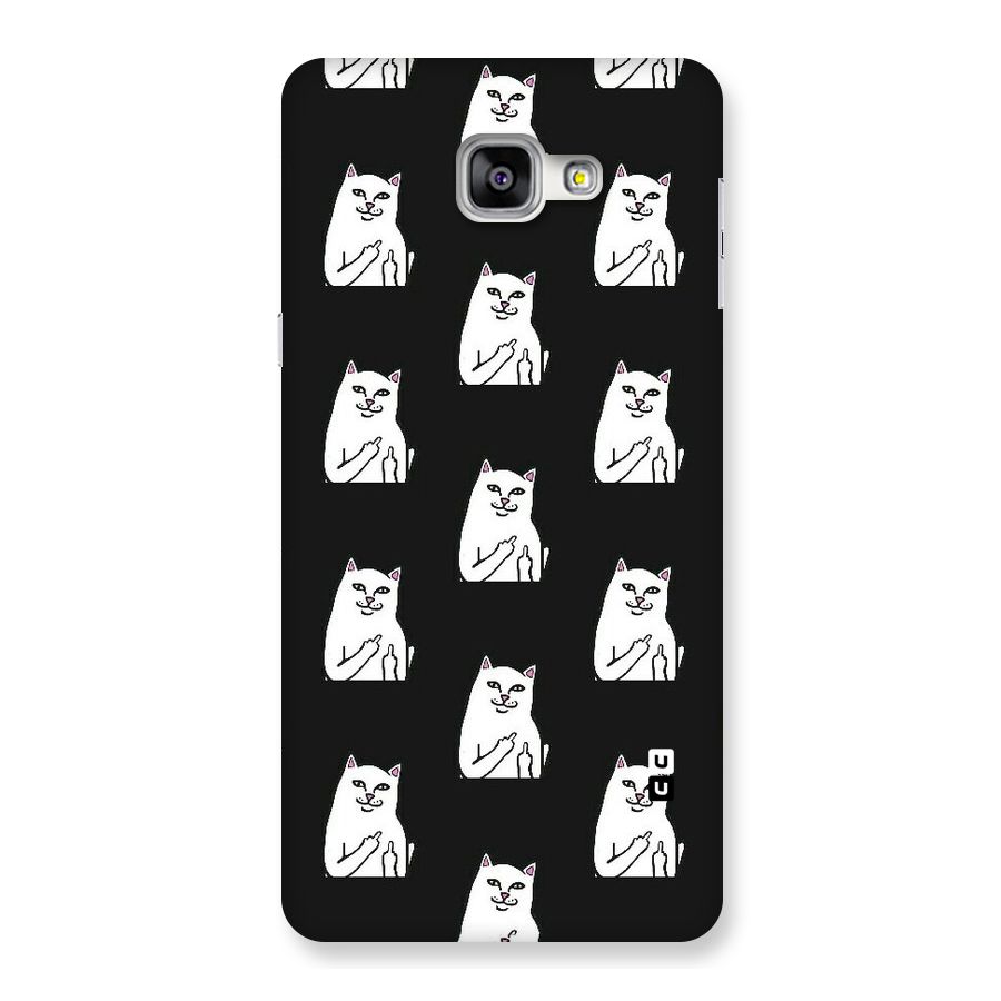 Chill Cat Pattern Back Case for Galaxy A9