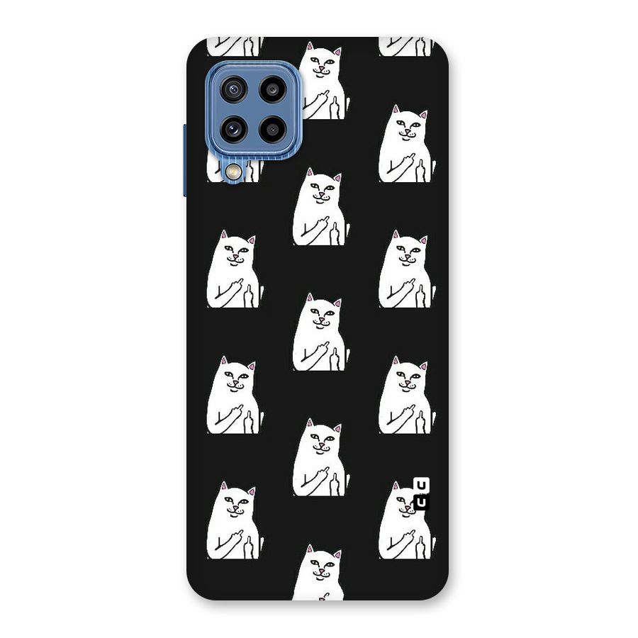 Chill Cat Pattern Back Case for Galaxy M32
