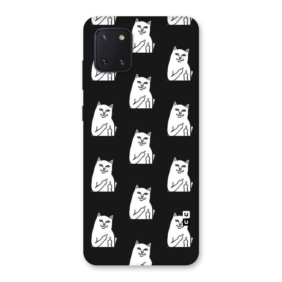 Chill Cat Pattern Back Case for Galaxy Note 10 Lite