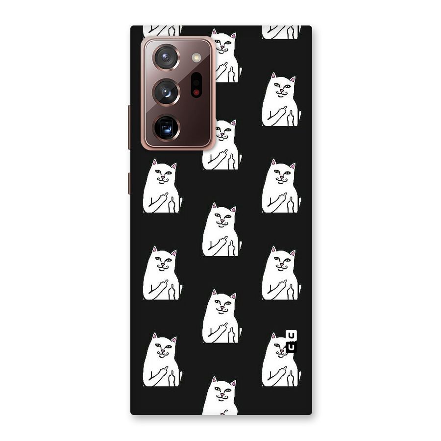 Chill Cat Pattern Back Case for Galaxy Note 20 Ultra